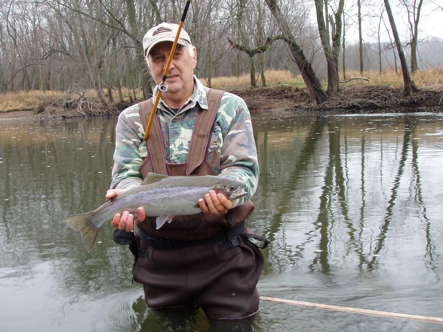 Steelhead Fishing Michigan Rivers + My Winter Steelhead Fishing Setup &  River Trout Fishing Set Up 
