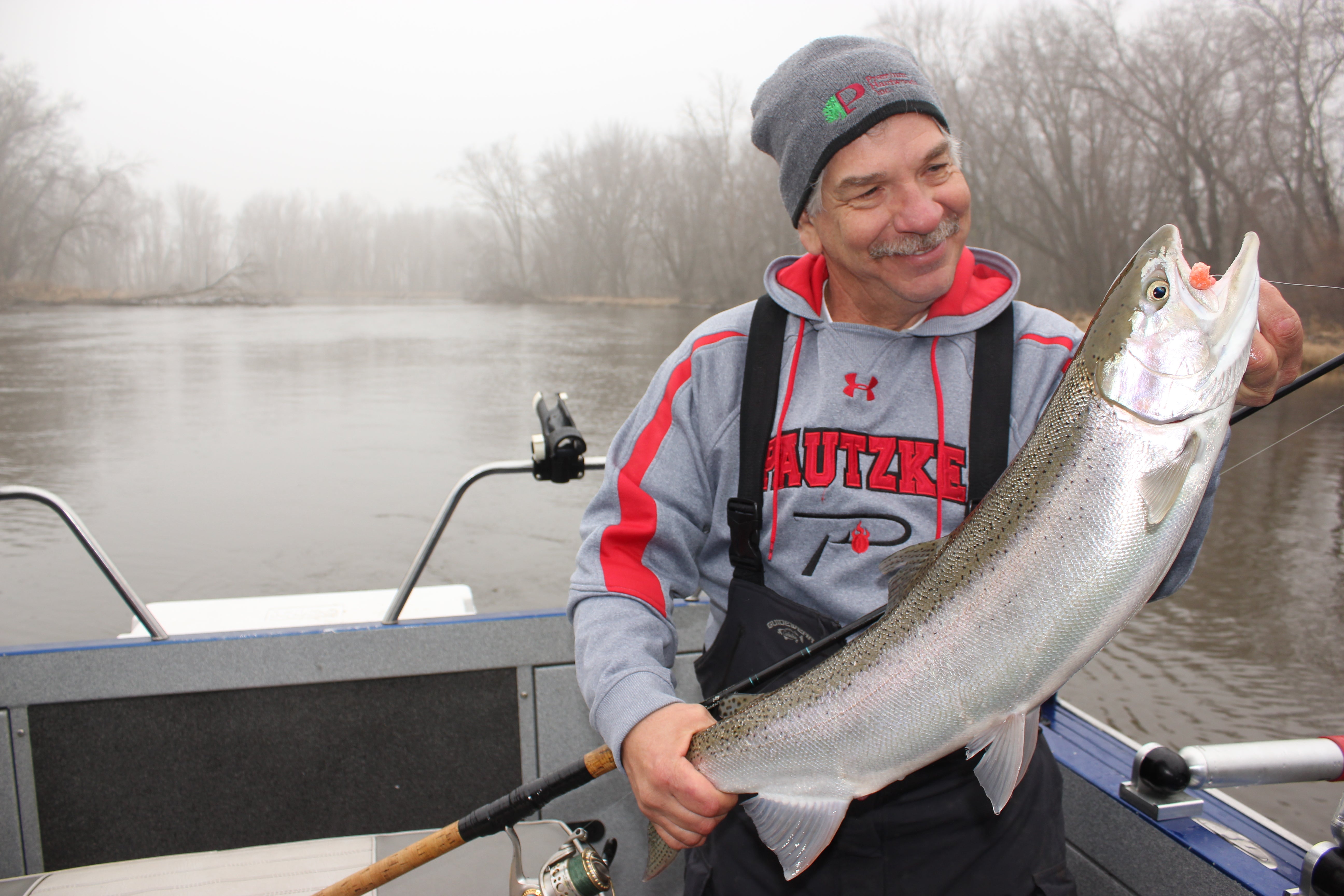 Why a small hook WINS for Great Lakes Steelhead by Roger