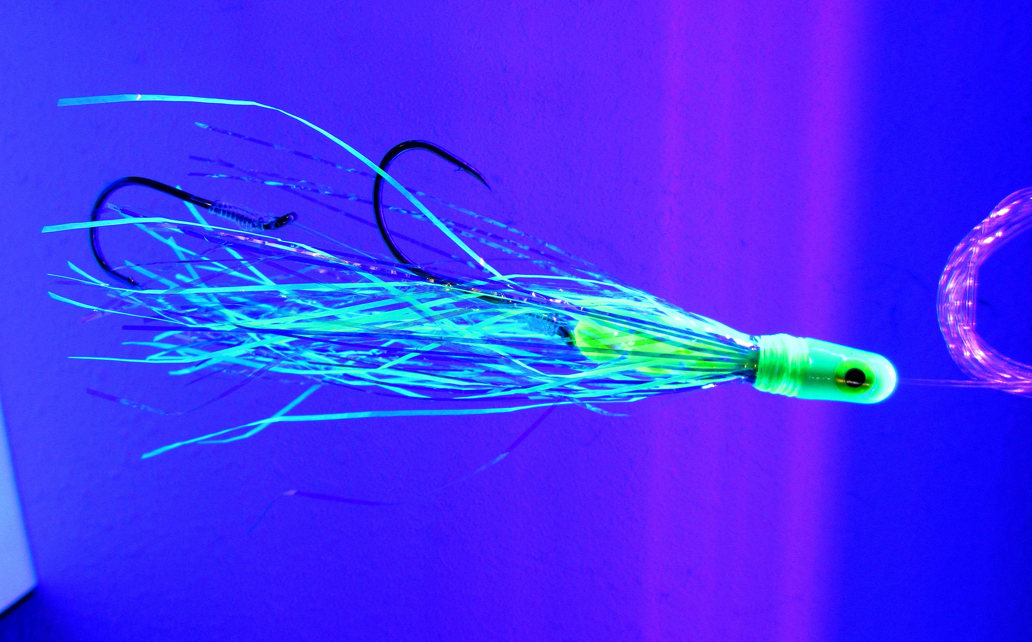 Run Off Lures Pro Glow Squid Skirts