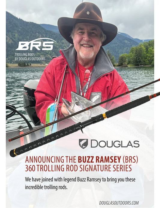 Buzz Ramsey Signature Series (BRS)  360 Trolling Rod from Douglas Outdoors